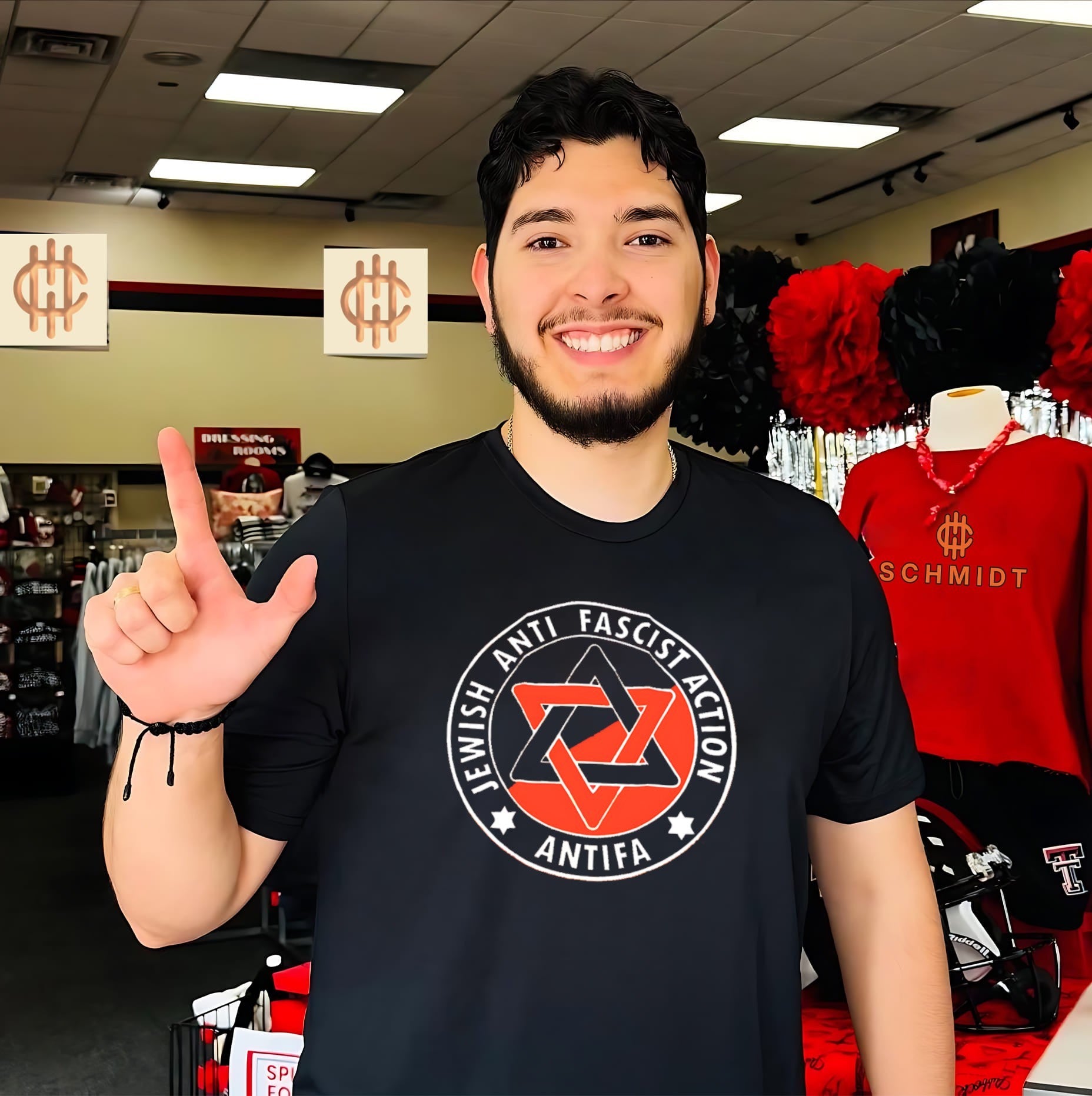 Jewish Anti-Fascist Action Antifa Star of David shirt