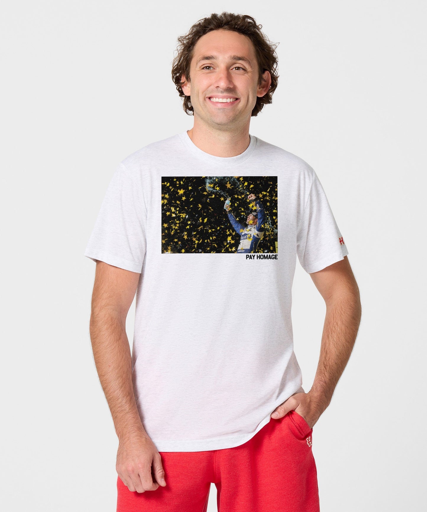 Jimmie Johnson Pay Homage
