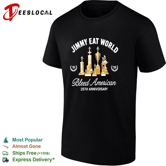 Jimmy Eat World Bleed American 25th anniversary 2001 2026 shirt