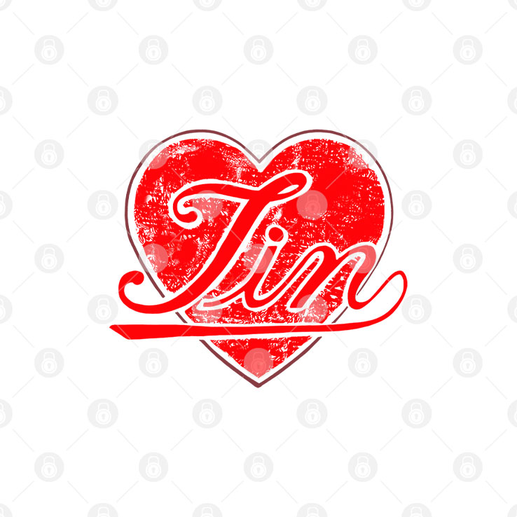 Jin Kim Seokjin Heart BTS Ringer Tee