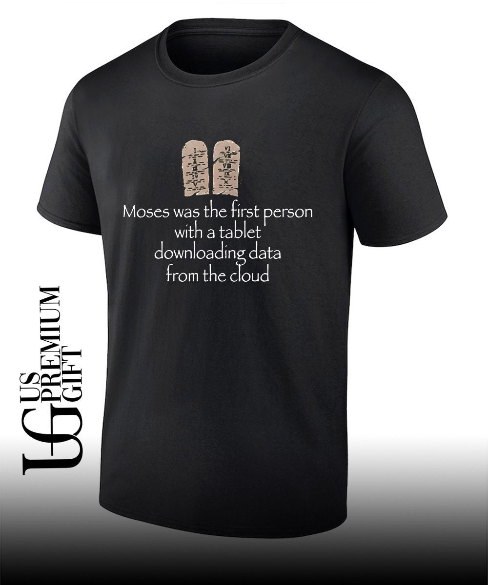 Joe Weisenthal Moses First Person Tablet shirt