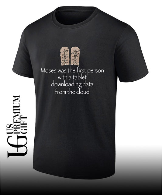 Joe Weisenthal Moses First Person Tablet shirt
