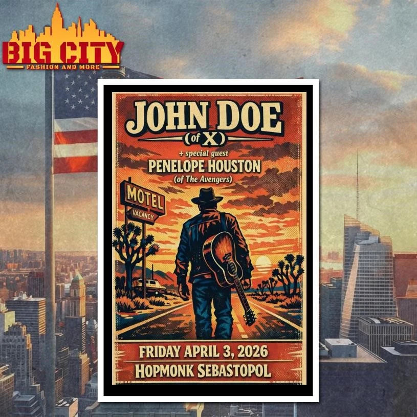 John Doe Sebastopol CA April 3 2026 Poster Shirt