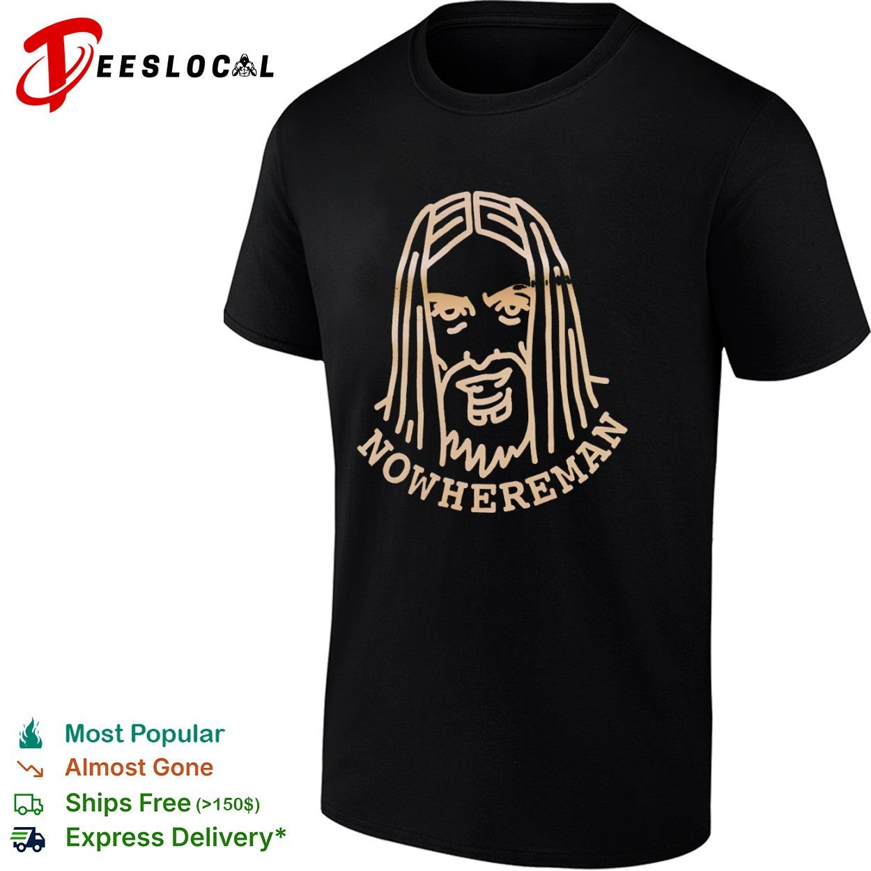 John Lennon The Beatles Nowhere Man shirt