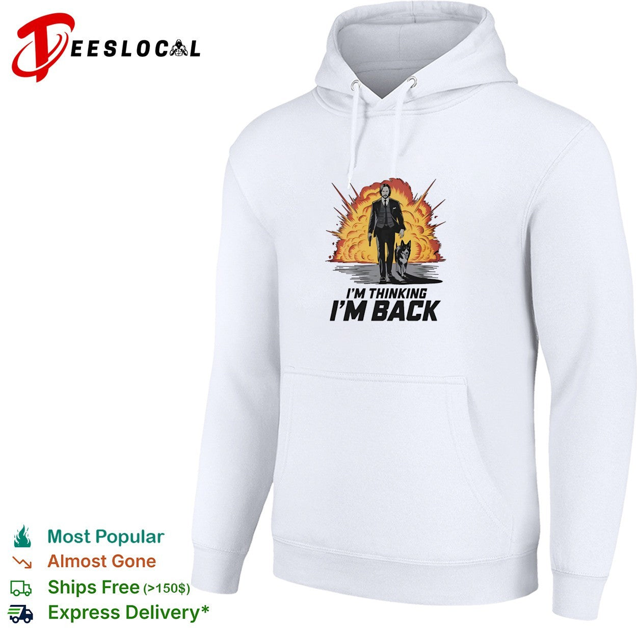 John Wick i’m thinking i’m back shirt