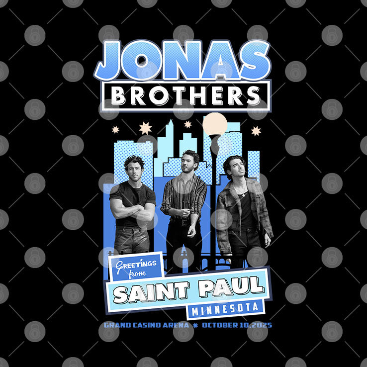 Jonas Brothers Greetings From Saint Paul Minnesota T Shirt