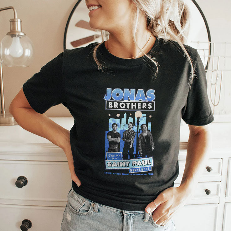 Jonas Brothers Greetings From Saint Paul Minnesota T Shirt