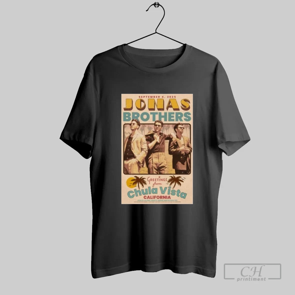 Jonas Brothers Show Chula Vista Ca 04 Sep 2025 - clothing by TeeHivey.com