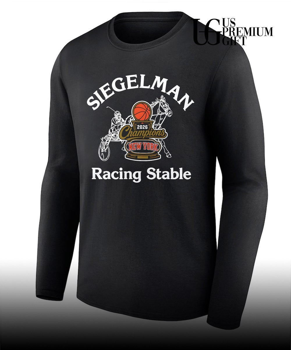 Josh Hart Siegelman Stable Knicks 2026 NBA Champions Racing Stable Parade shirt