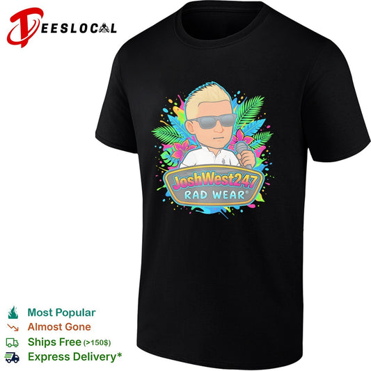 JoshWest247 Rad Wear tropical cartoon shirt