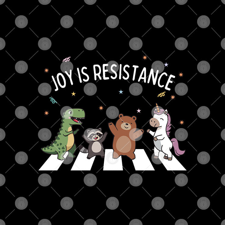 Joy Is Resistance Abbey Road T Shirt