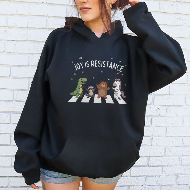 Joy Is Resistance Abbey Road T Shirt