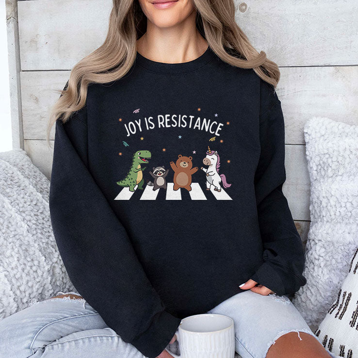 Joy Is Resistance Abbey Road T Shirt