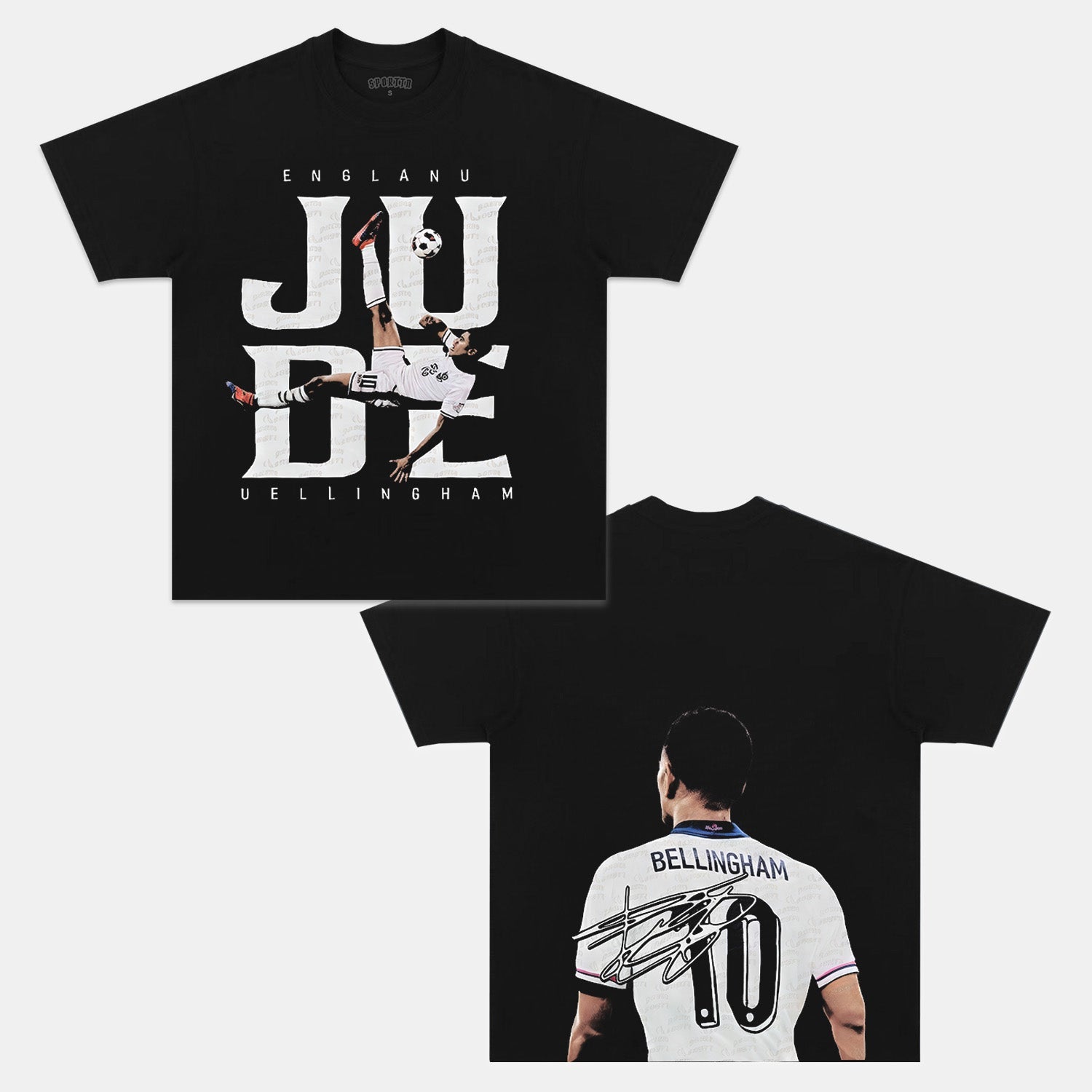 JUDE BELLINGHAM TEE Style003 - clothing by TeeHivey.com (Image 1)