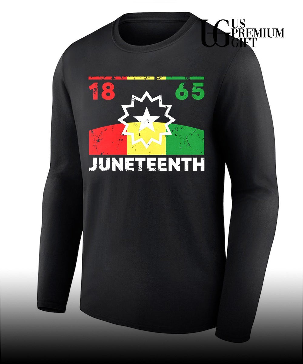 Juneteenth 1865 celebration African American Freedom Day Flag shirt