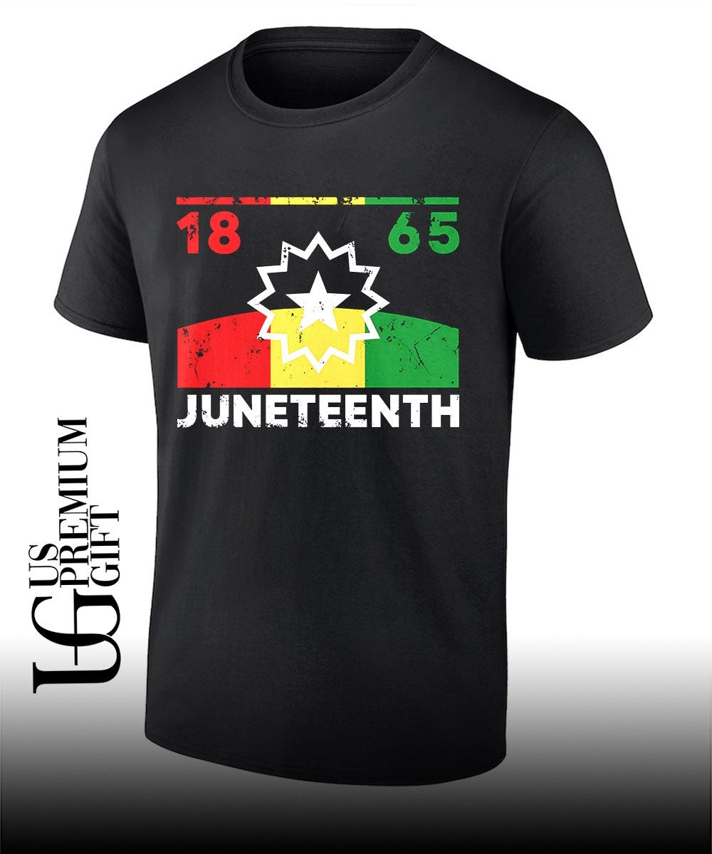 Juneteenth 1865 celebration African American Freedom Day Flag shirt