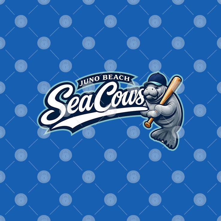 Juno Beach Sea Cows Baseball Manatee Shirt