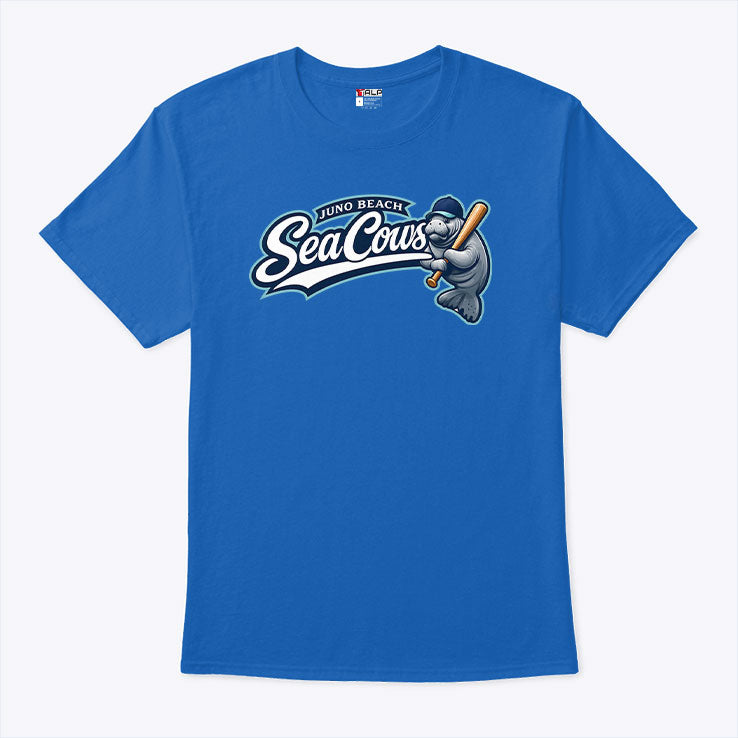 Juno Beach Sea Cows Baseball Manatee Shirt