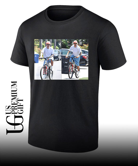 Justin Bieber cycling photo shirt