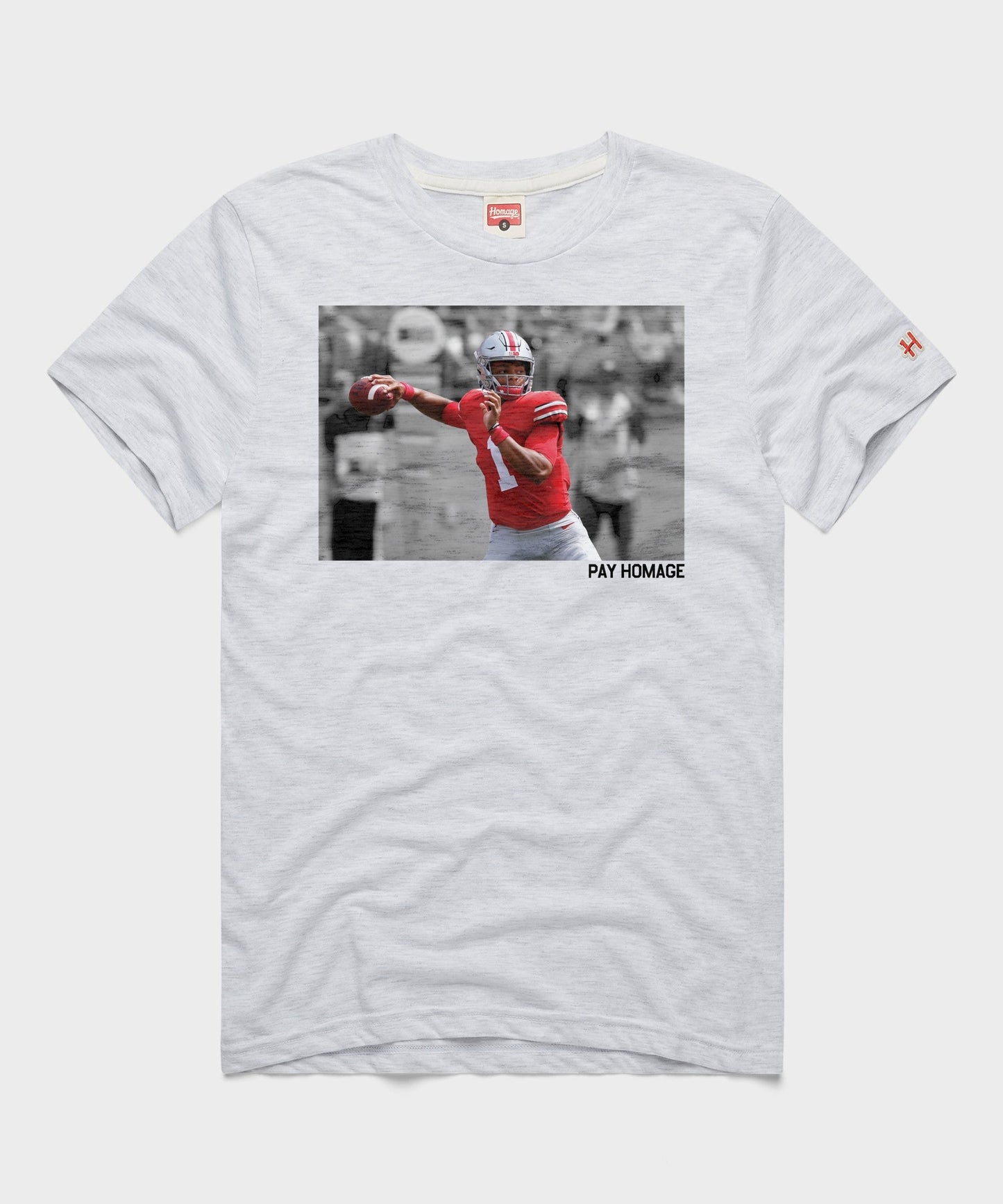 Justin Fields Pay Homage