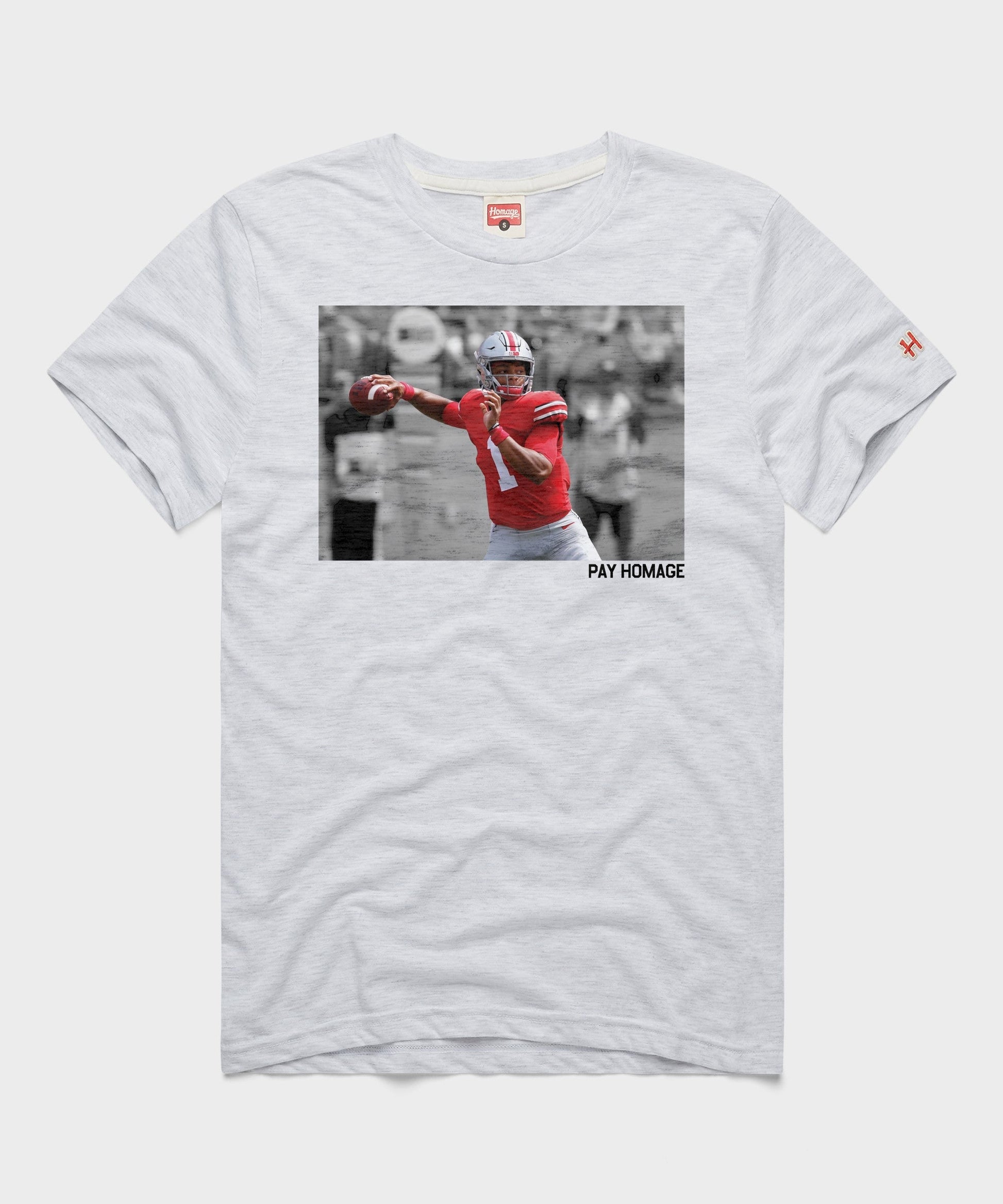 Justin Fields Pay Homage