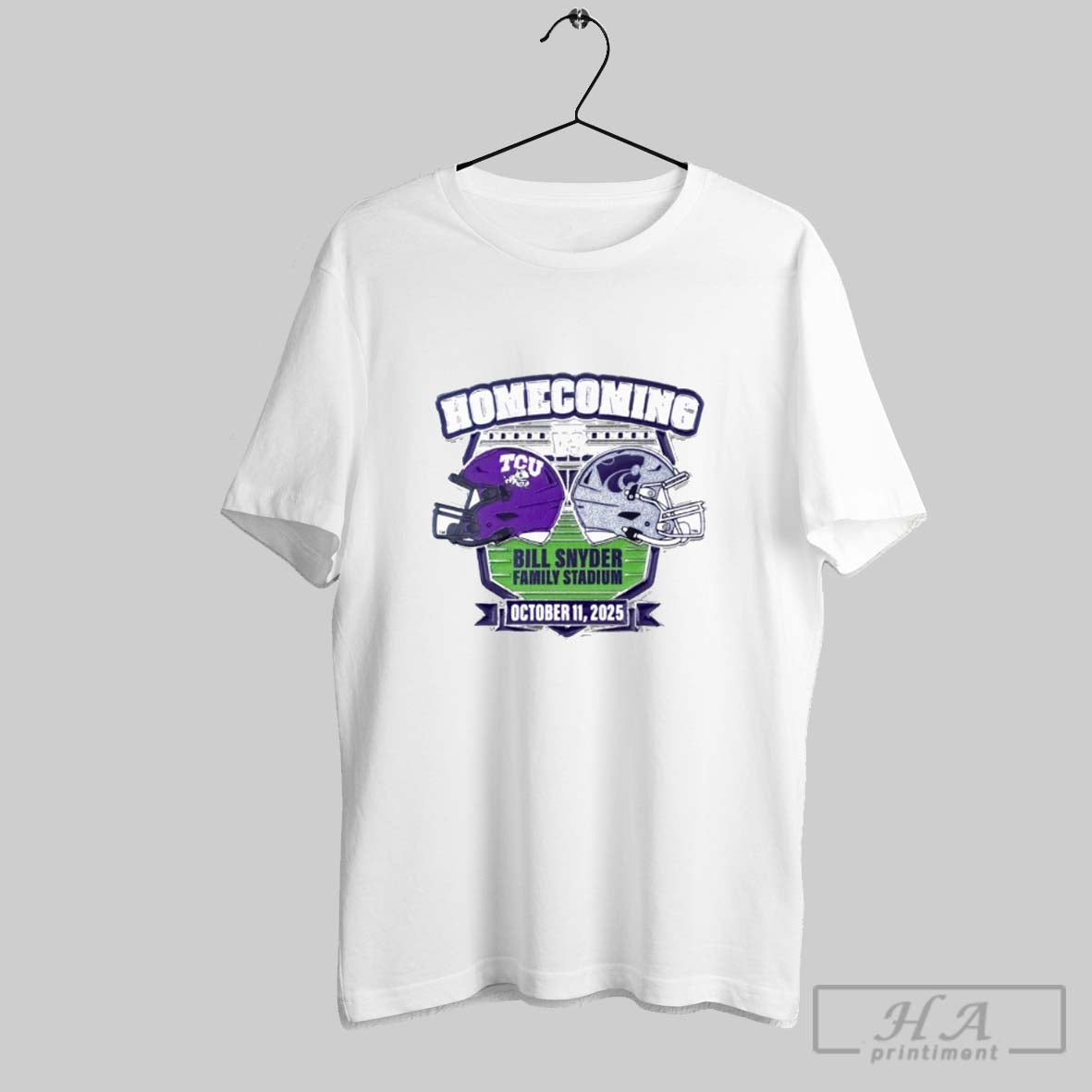 K State Wildcats Vs Tcu Horned Frogs 2025 Game Day Homecoming - clothing by TeeHivey.com