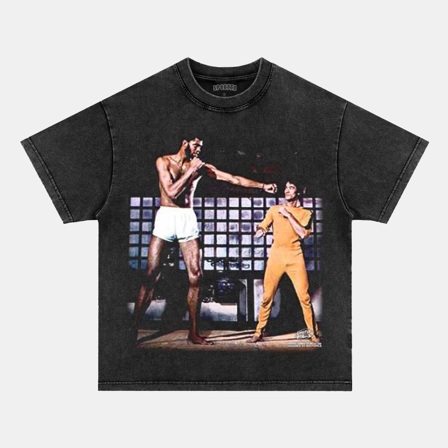 KAREEM JABBAR VS BRUCE LEE TEE - clothing by TeeHivey.com (Image 1)