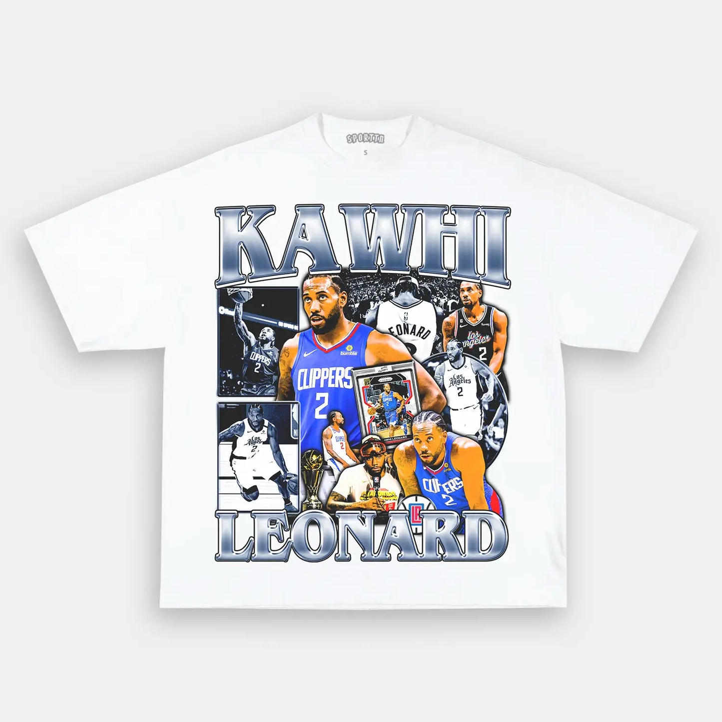 KAWHI LEONARD V2 TEE Style002 - clothing by TeeHivey.com (Image 3)