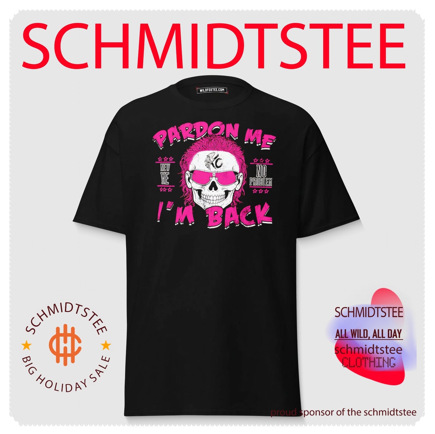 KC Navarro Pardon Me I’m Back Wrestling shirt