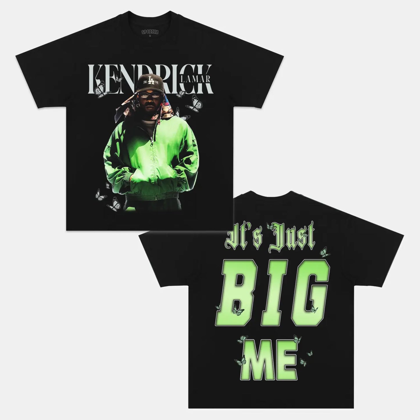 KENDRICK LAMAR- IT'S JUST BIG ME V2 TEE.. - clothing by TeeHivey.com (Image 1)