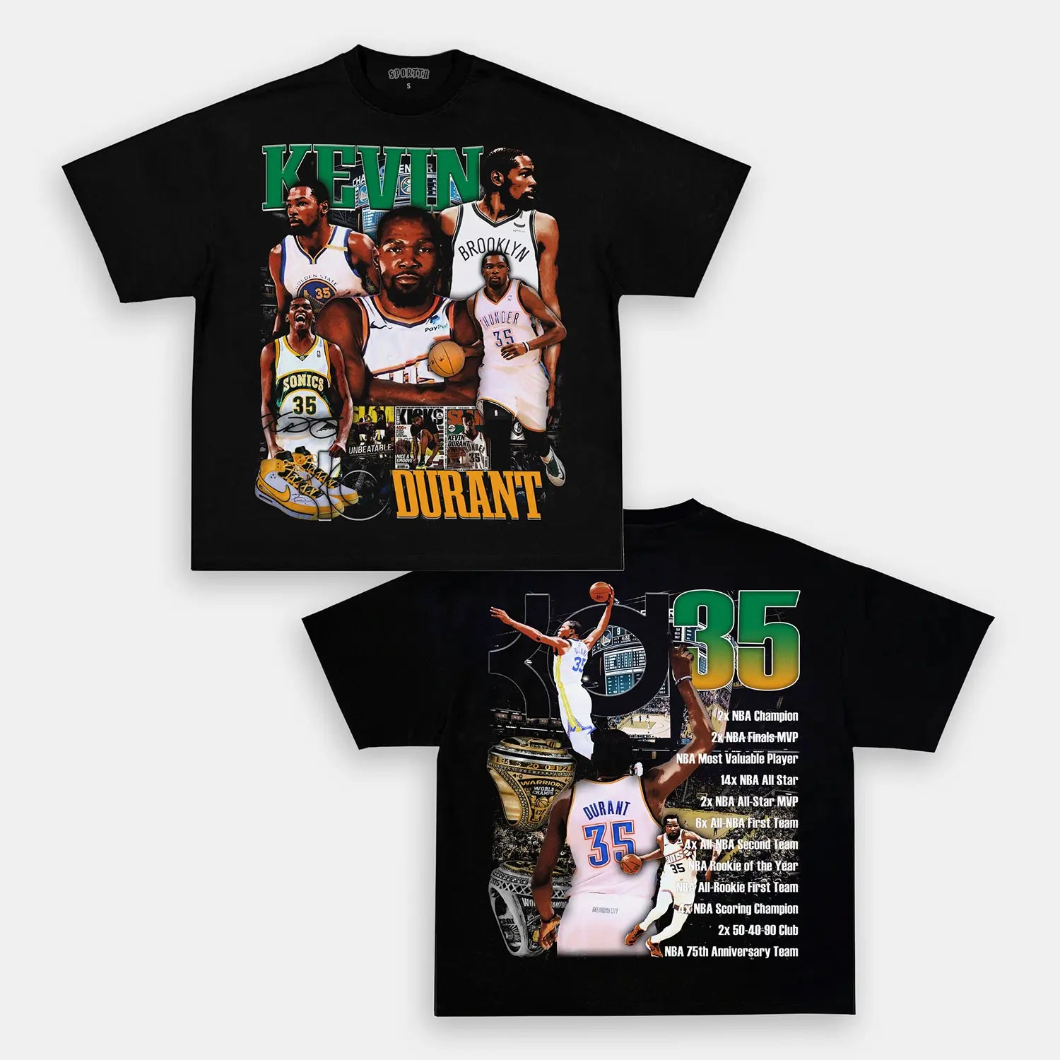 KEVIN DURANT TEE - [DS] Style001 - clothing by TeeHivey.com (Image 2)