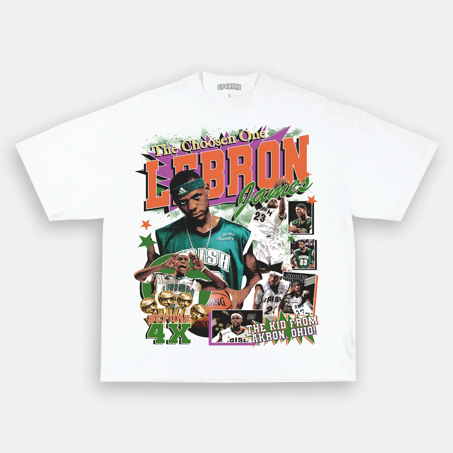 KID FROM AKRON TEE Style002 - clothing by TeeHivey.com (Image 1)