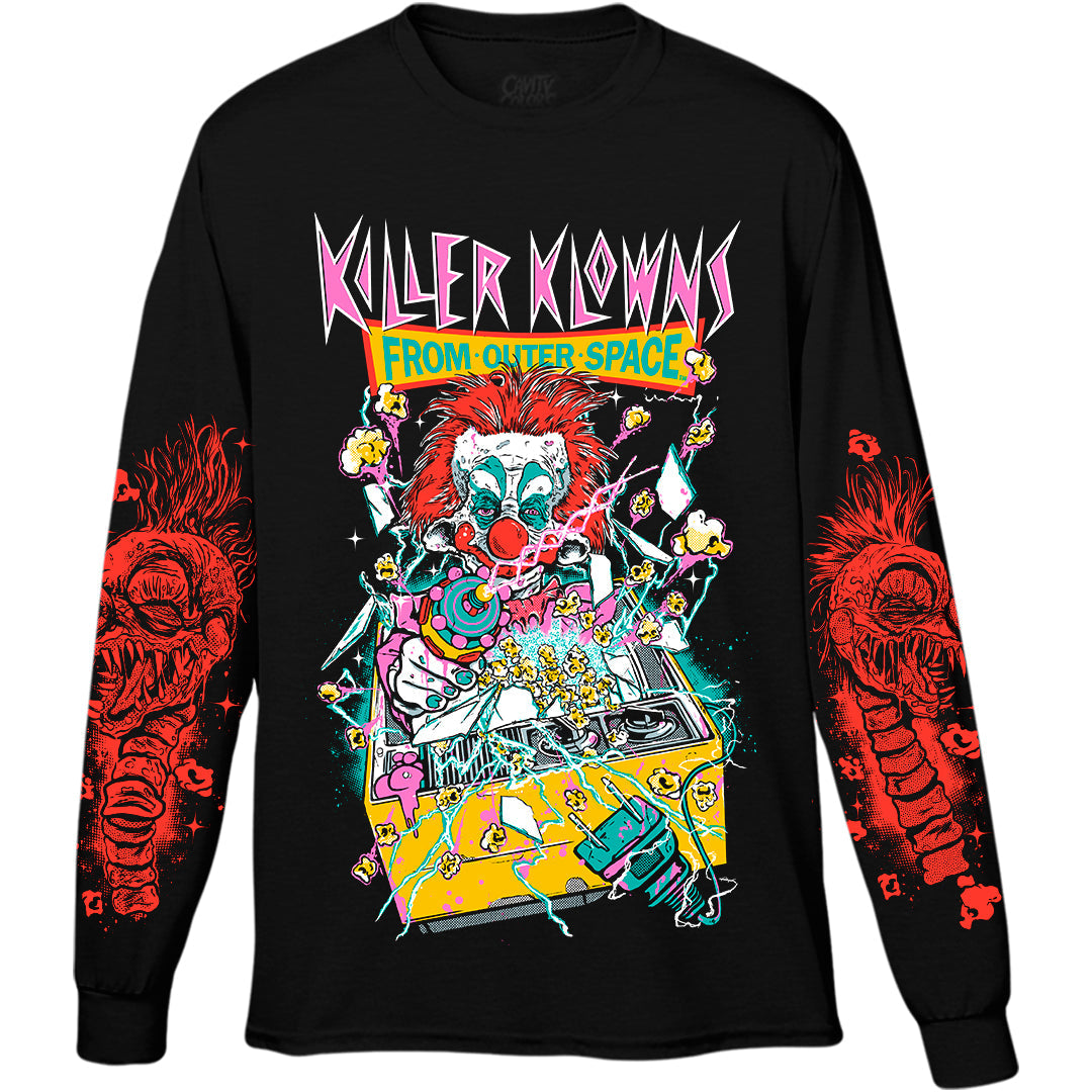 KILLER KLOWNS: TV TERROR - LONG SLEEVE SHIRT
