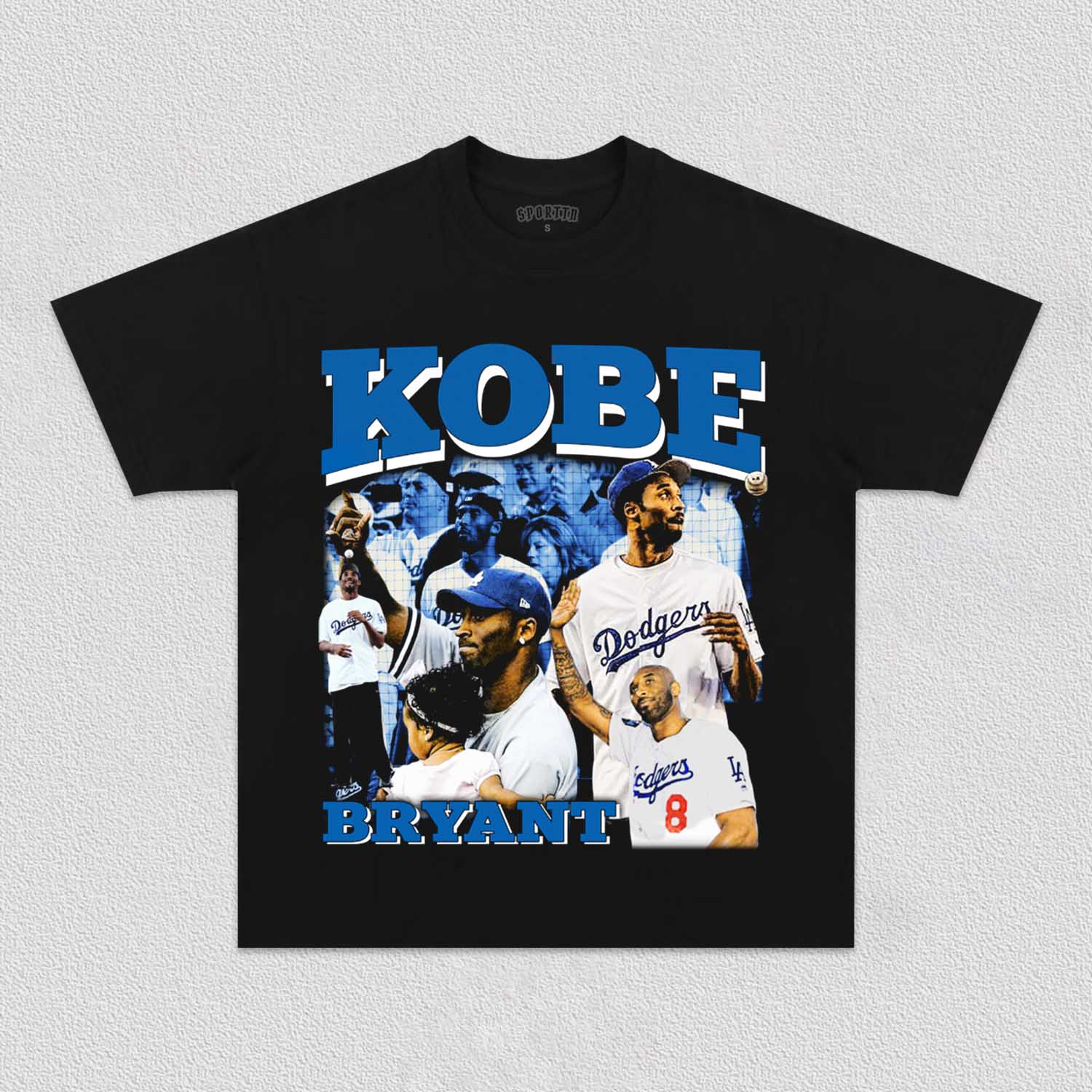 KOBE BRYANT DODGER TEE Style001 - clothing by TeeHivey.com (Image 1)
