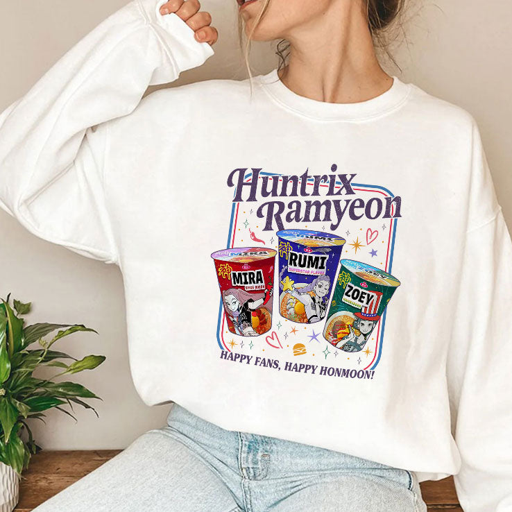 KPop Demon Hunters Huntrix Ramyeon T Shirt