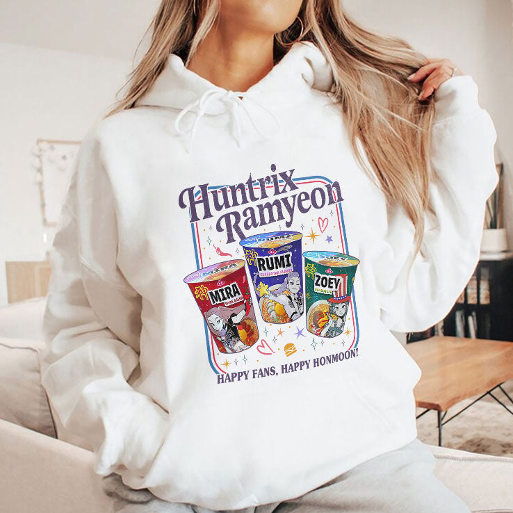 KPop Demon Hunters Huntrix Ramyeon T Shirt