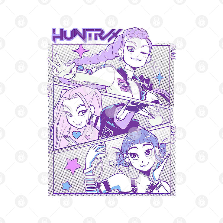KPop Demon Hunters Huntrix T Shirt