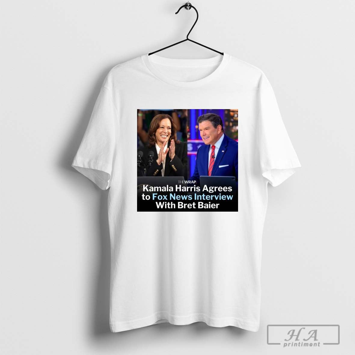 Kamala Harris Agrees To Fox News Interview With Bret Baier - clothing by TeeHivey.com