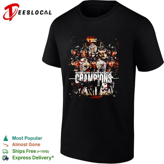 Kamloops Blazers Western Conference Champions 2023 Roster Collage Ice Hockey shirt