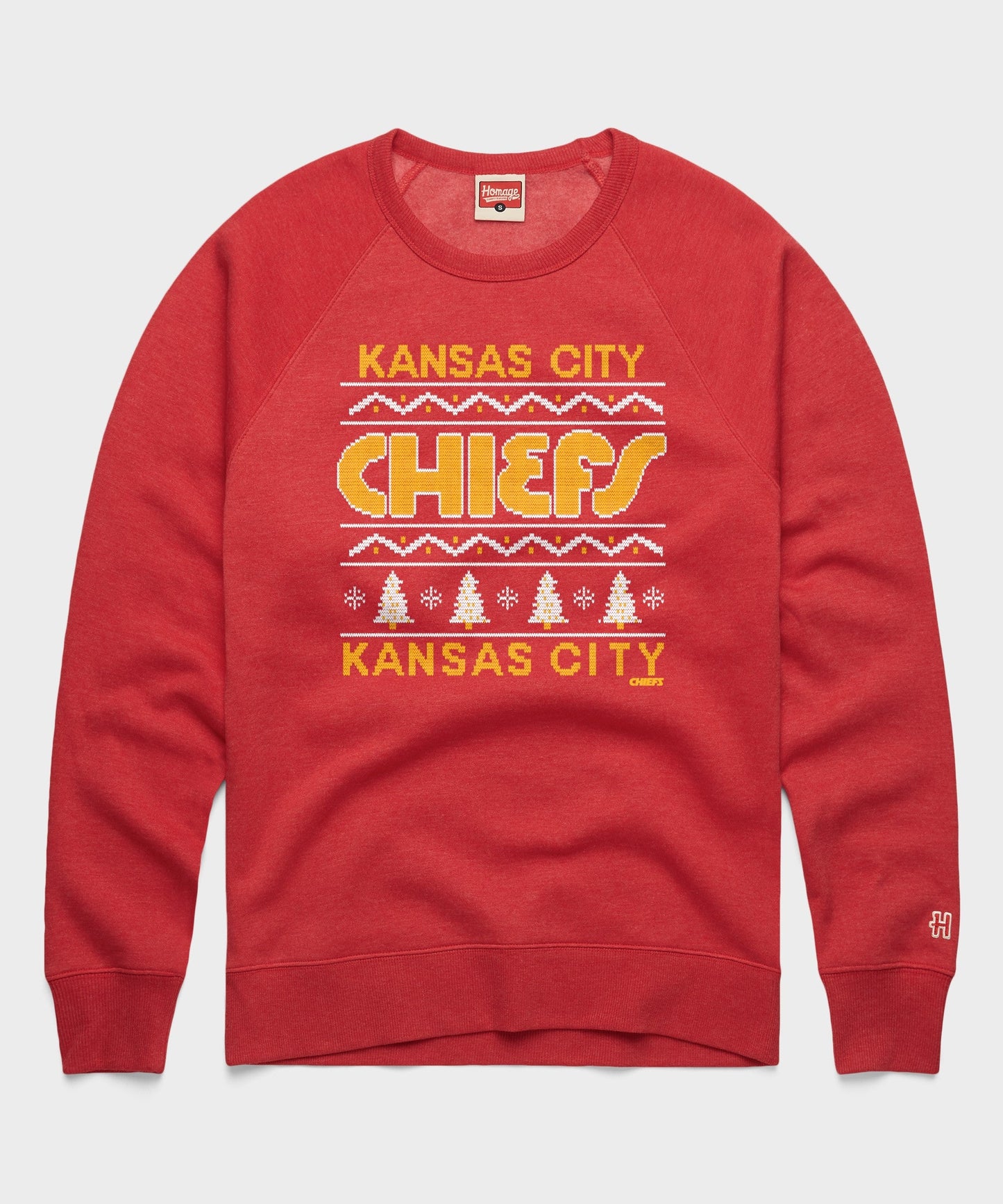 Kansas City Chiefs Holiday Crewneck