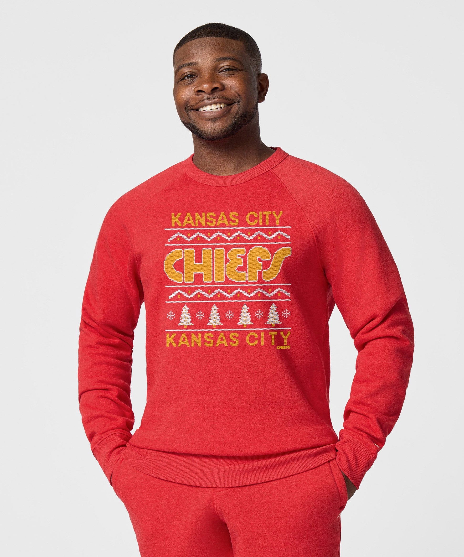 Kansas City Chiefs Holiday Crewneck