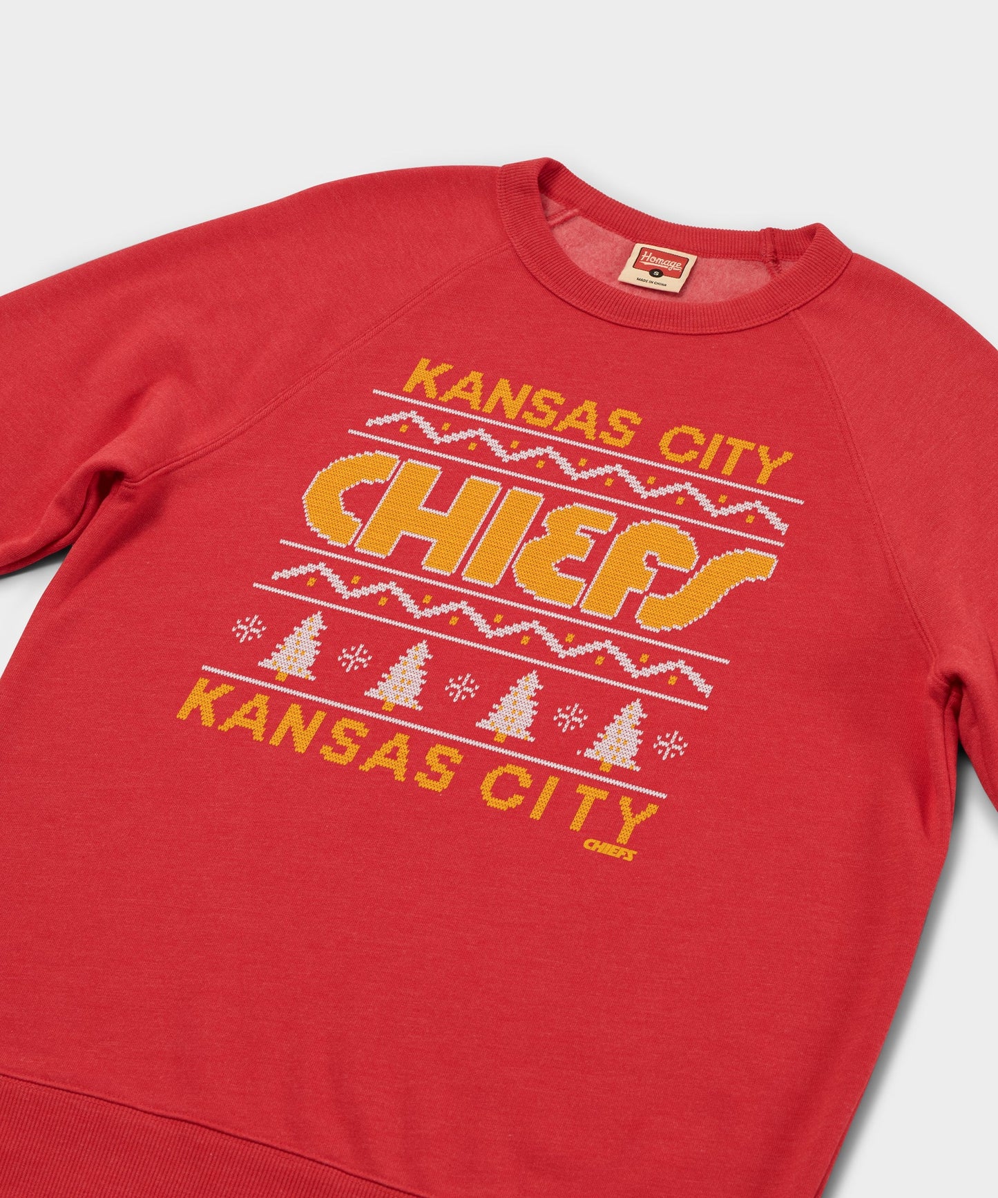 Kansas City Chiefs Holiday Crewneck