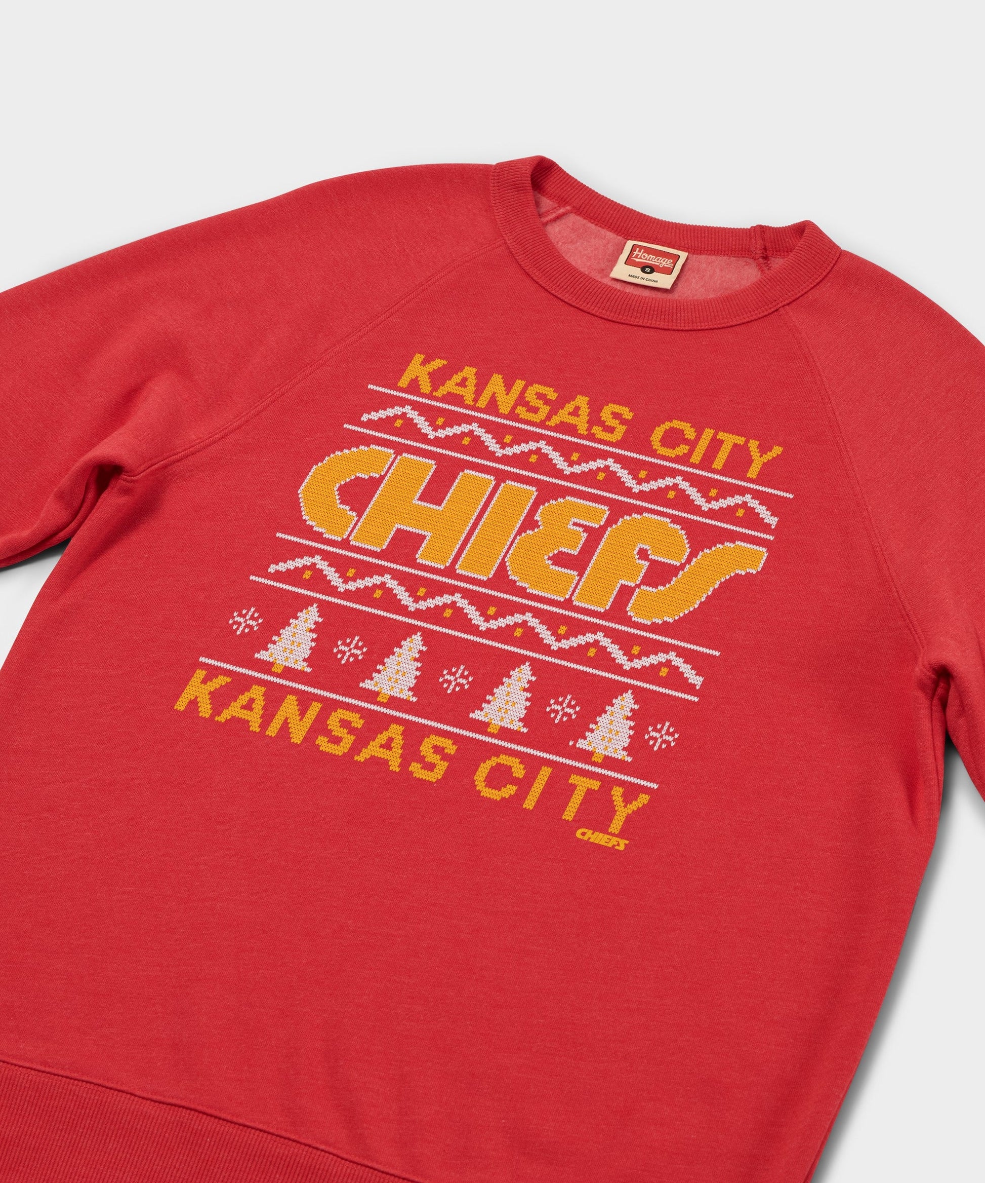 Kansas City Chiefs Holiday Crewneck
