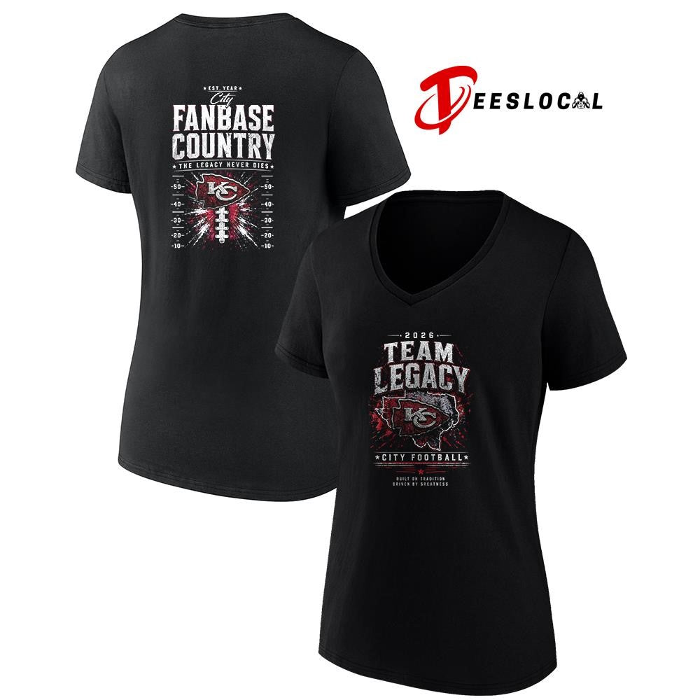 Kansas City Chiefs team legacy built on tradition driven by greatness city fanbase country shirt