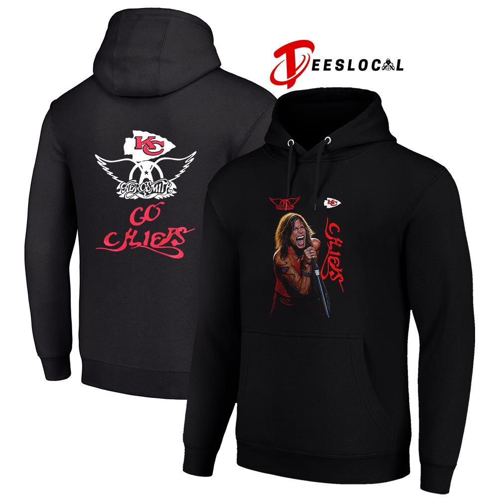 Kansas City Chiefs x Aerosmith graphic shirt