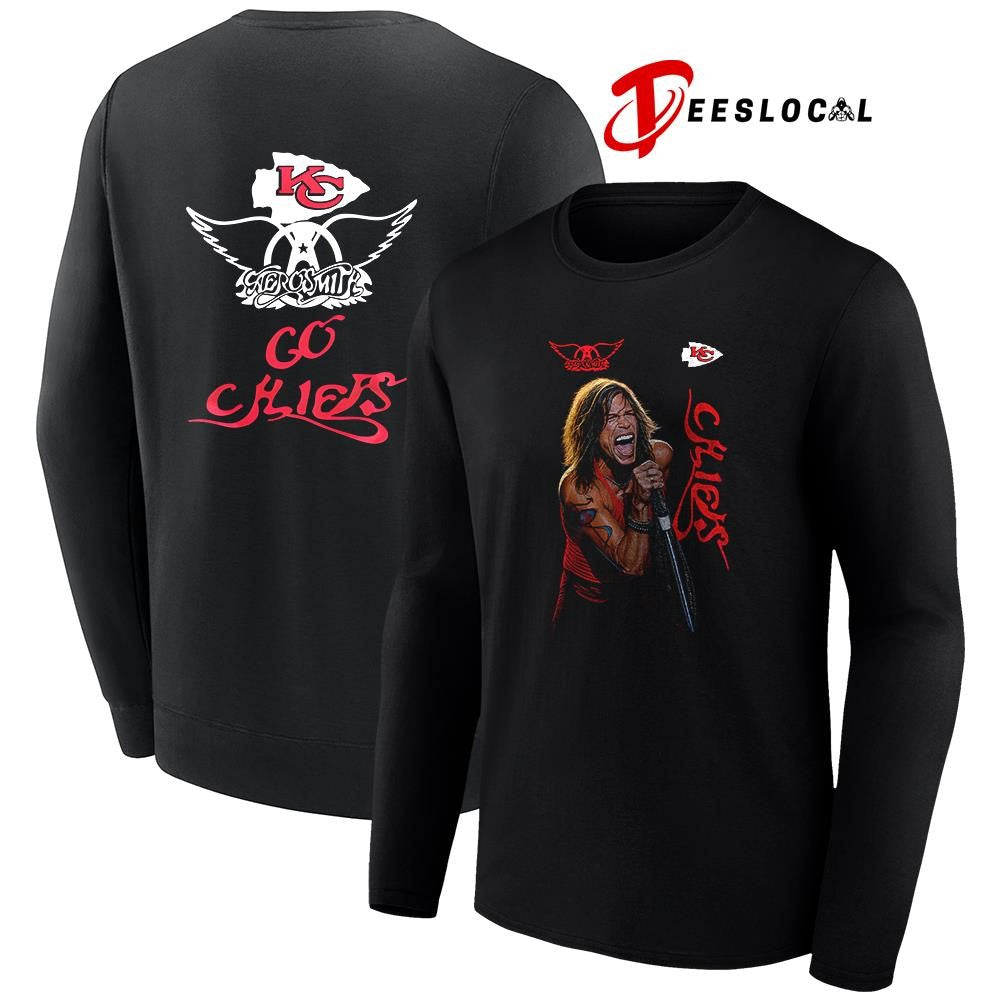 Kansas City Chiefs x Aerosmith graphic shirt