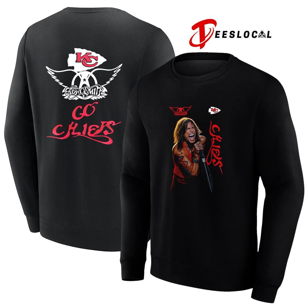 Kansas City Chiefs x Aerosmith graphic shirt