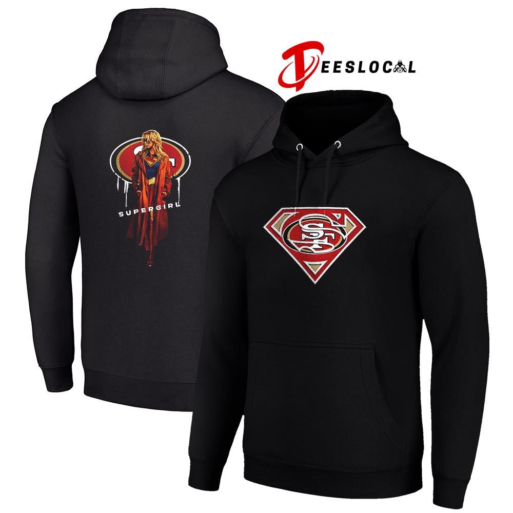 Kansas City Chiefs x Supergirl graphic shirt