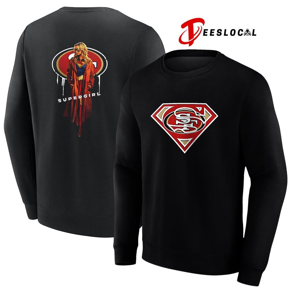 Kansas City Chiefs x Supergirl graphic shirt