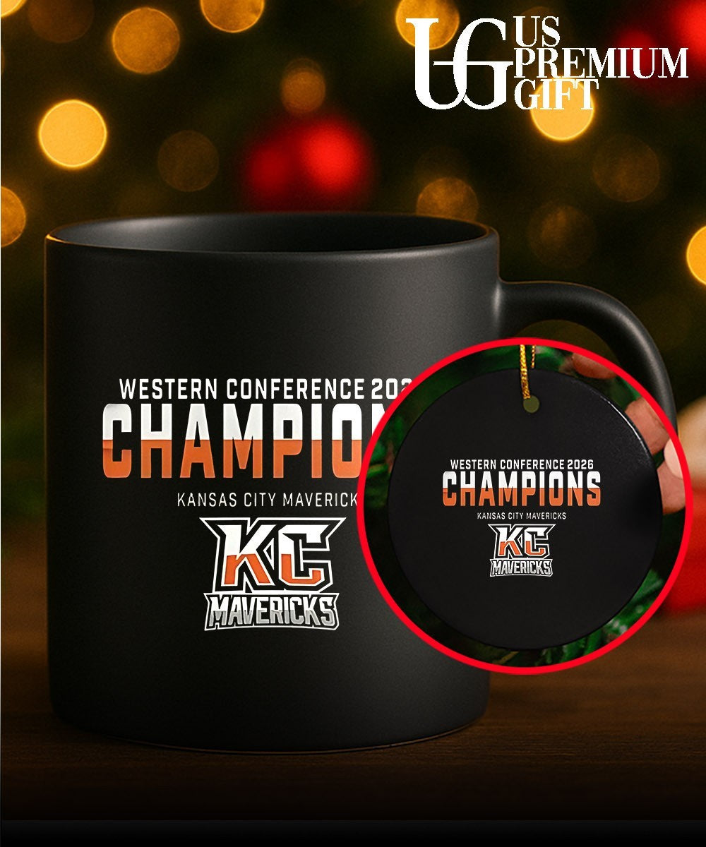 Kansas City Mavericks 2026 Western Conference Champions 2026 shirt
